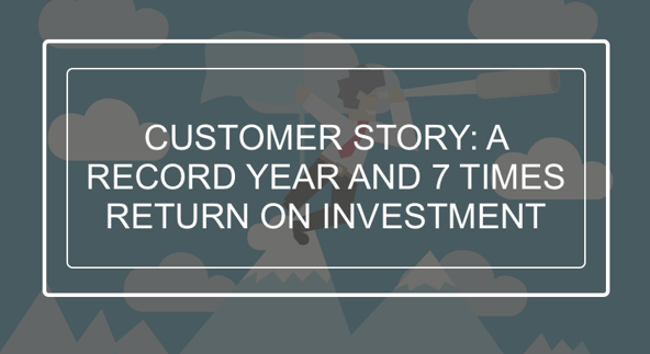 A journey with inbound and HubSpot: A record year and a 7 times ROI