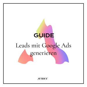 Leads mit Google Ads generieren - weiß