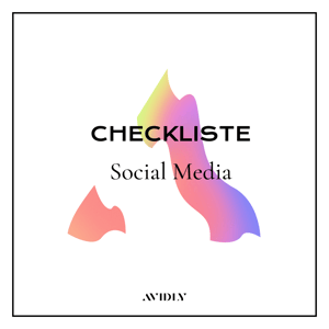 Checkliste - Social Media - weiß
