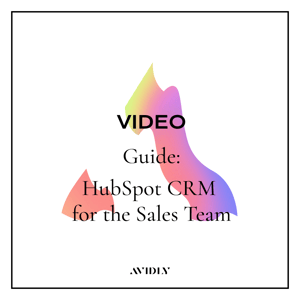 Guide - HubSpot CRM for the Sales Team - weiß