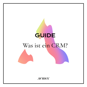 Was ist ein CRM? - weiß