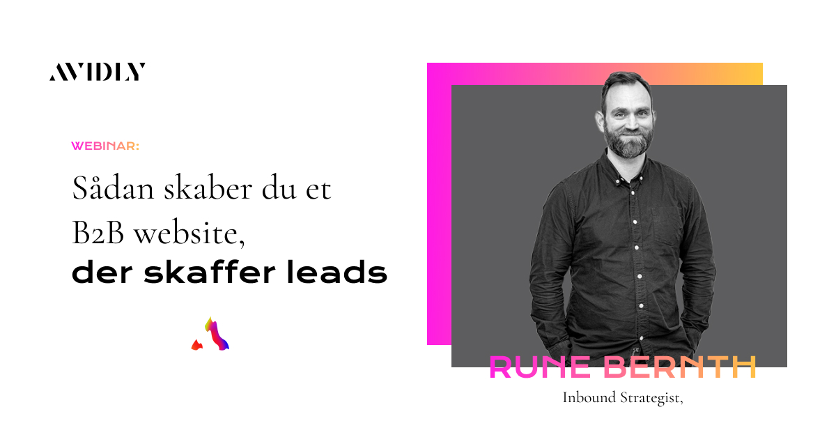Webinar - B2B website
