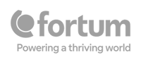 Fortum grey logo
