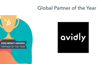 Avidly genvinder prisen som HubSpots Global Partner of the Year