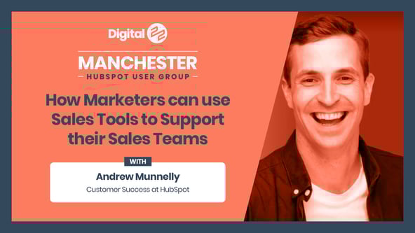 How marketers can use sales tools to support their sales teams - Andrew Munnelly.