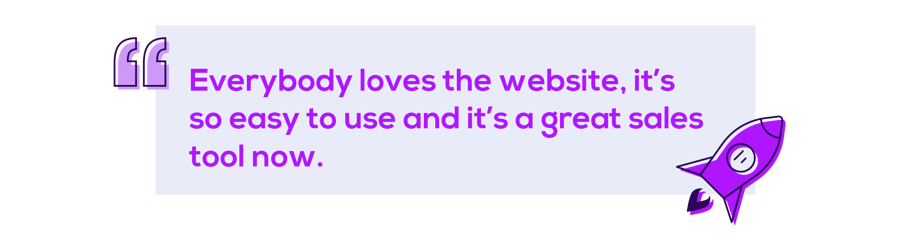 quote about the website