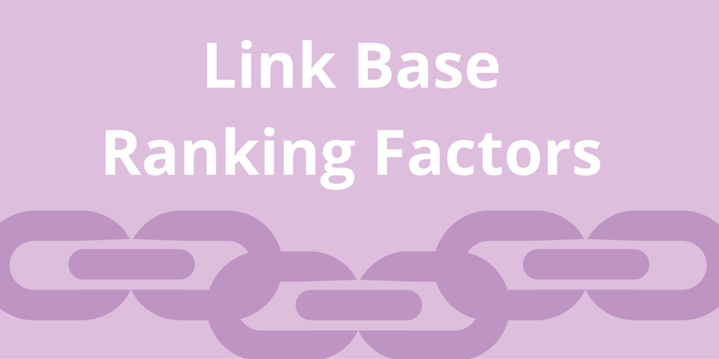 image of link base ranking factors