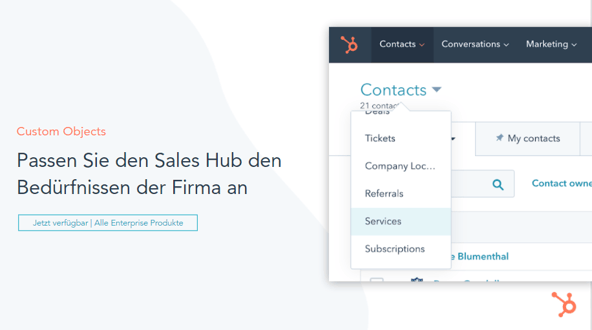 Benutzerdefinierte Objekte: Noch mehr Power für das CRM von HubSpot