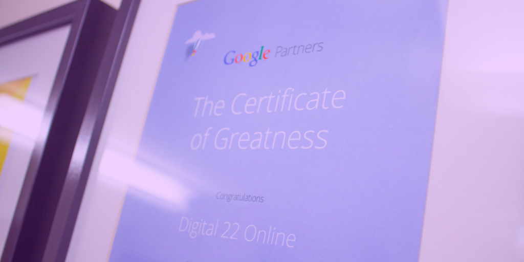 Digital 22 Google Certificate
