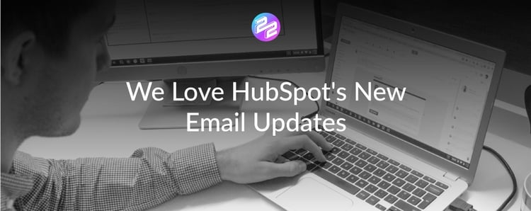 Header image HubSpot's New Email Updates