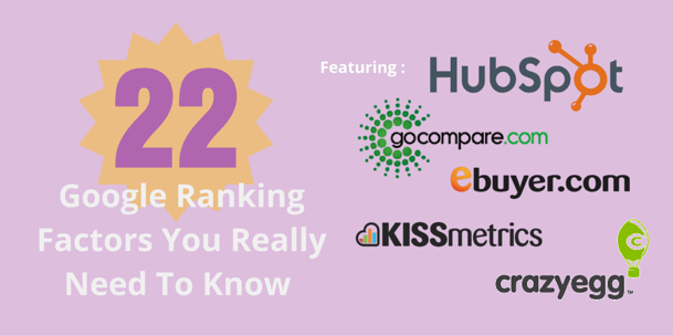22 Ranking factors