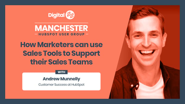 HUG-Andrew Munnelly how marketers can use sales tools