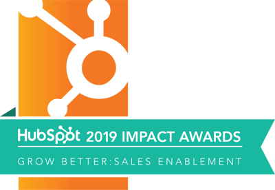 digital 22 hubspot impact award winenr for sales enablement