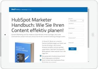HubSpot Marketer Handbuch
