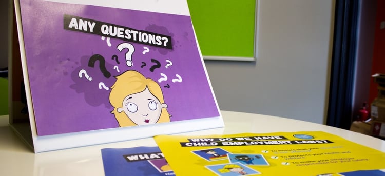 Printed animation teaching materials