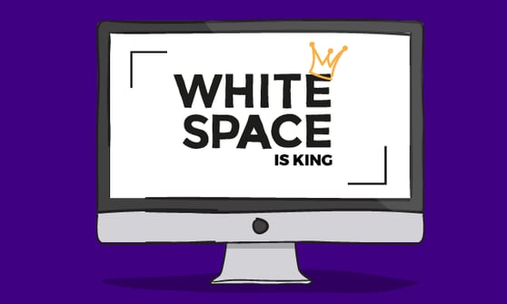 White Space Is King: 7 Benefits Of Having White Space On Your Site