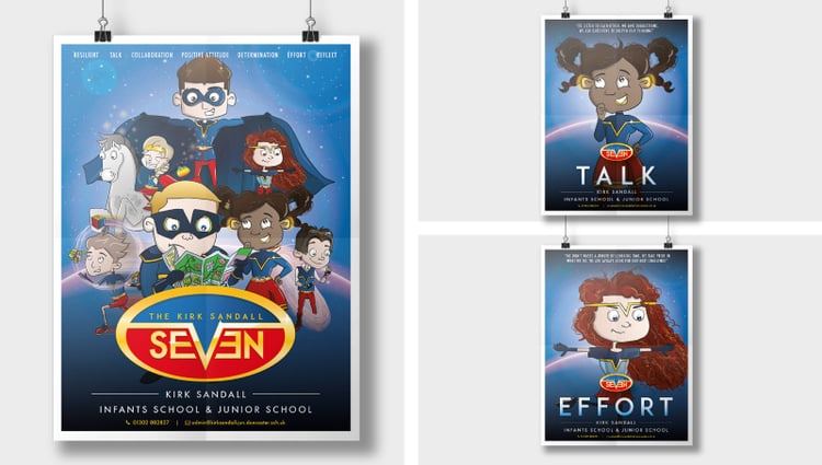 illustrations of kirk sandall posters