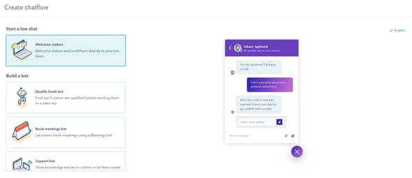 How to make a chatbot in HubSpot in 5 easy steps