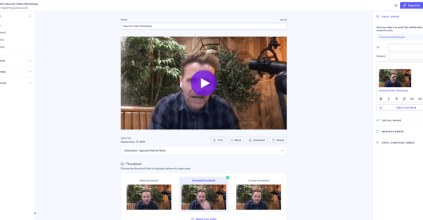 Vidyard: The best tool for sales prospecting videos