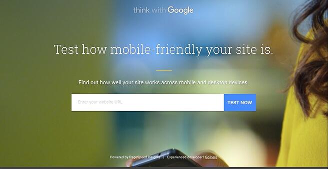 Think with Google Webseitentest
