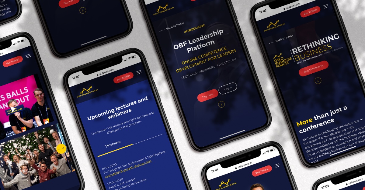 Oslo Business Forum lanserer e-læringsplattform på sine nye nettsider