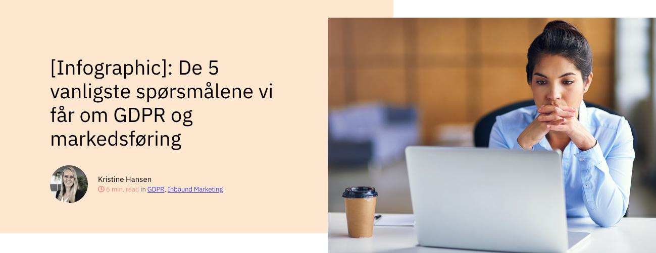 De 5 vanligste spørsmålene vi får om gdpr og markedsføring