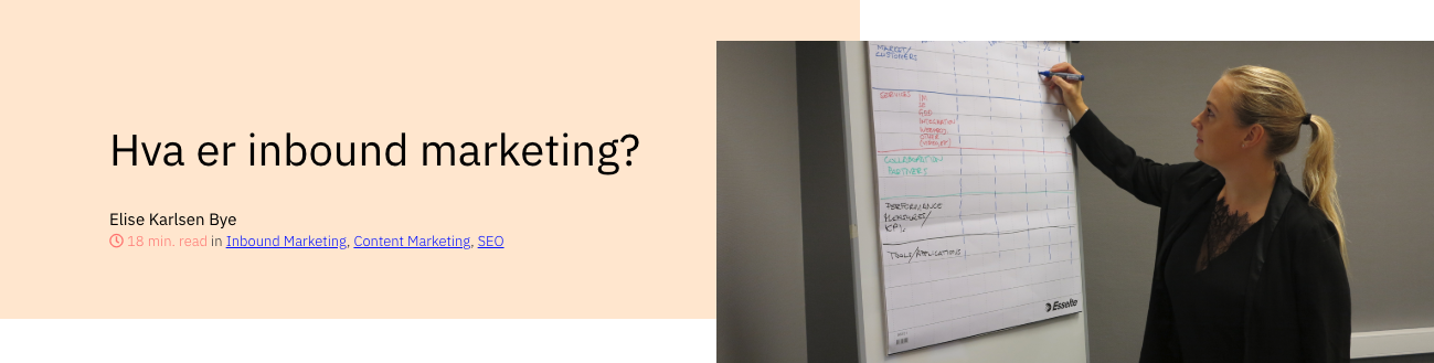 Hva er inbound marketing