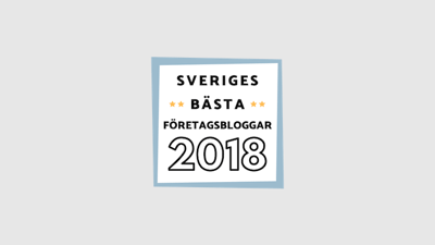 Avidlys blogg utsedd till en av Sveriges bästa inom B2B