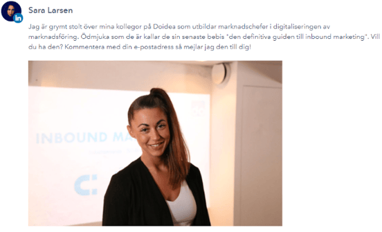 Så fick vi 700 leads via LinkedIn - och vad som hände sedan