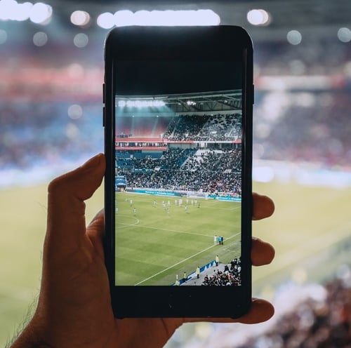 Soccer mobile phone digital