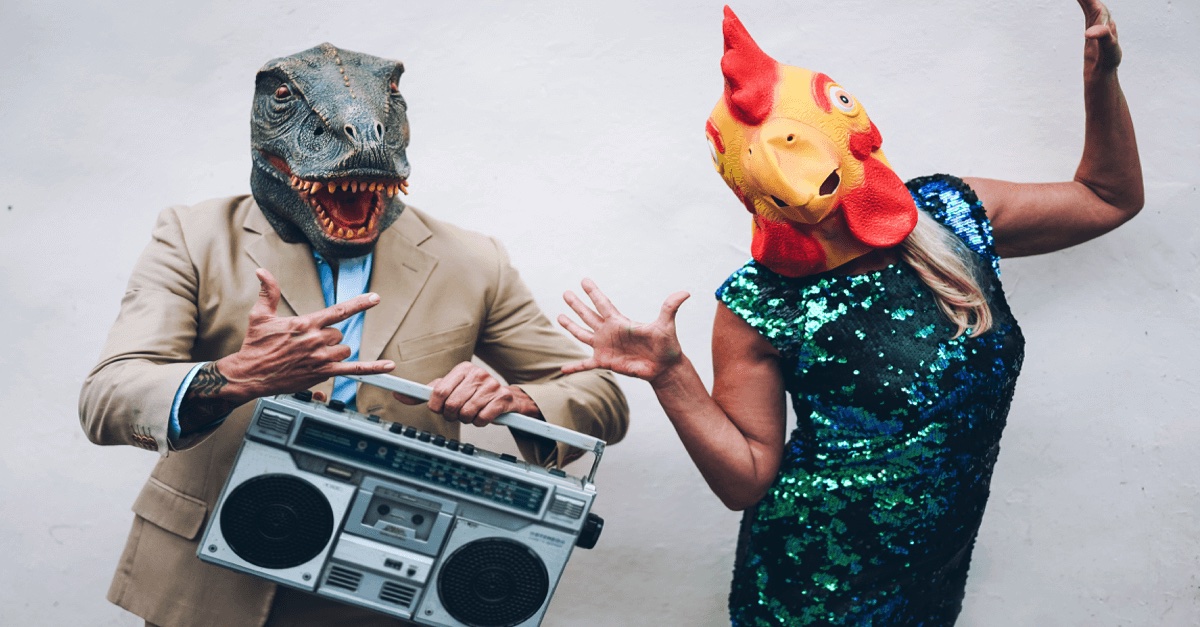 man-and-woman-with-mask-dancing